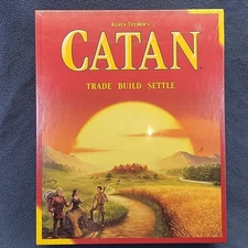 2020 Catan Trade Build Settle Board Game - NEW SEALED Complete