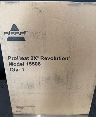 Bissell ProHeat Revolution 2X  Deep Carpet Cleaner 15506. New! See Pics!