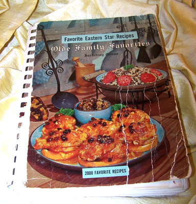 ''Favorite Eastern Star Recipes - Olde Family Favorites'' cookbook , 1965