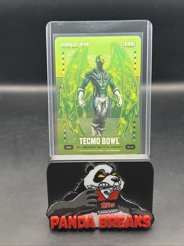 2026 Bo Jackson Battle Arena Tecmo Eagle-Eye Green Glow Case Hit Power 130