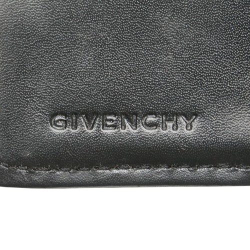 Givenchy logo Bifold Wallet W Hook Wallet Compact Wallet Women 【Used】 - Picture 6 of 8