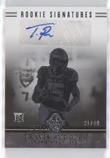 2017 Panini Majestic Rookie Signatures 31/49 Travis Rudolph #151 Auto z5b