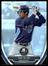 Hak-Ju Lee 2013 Bowman Platinum #BPP68 Rays MLB READ FREE SHIPPING AutographDen