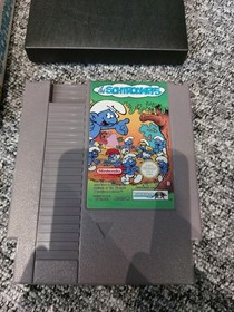 NINTENDO NES, Les Schtroumpfs, FRA, complet TBE