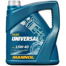 MANNOL UNIVERSAL 4 Liter 15W-40 Mineralisch Motor&ouml;l MB 229.3 MB 229.1 PSA B71 &Ouml;l