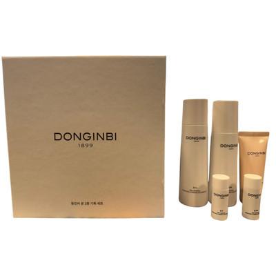 Donginbi Red Ginseng Moisturizing Firming Skin Care Set Toner Essence Cream NEW