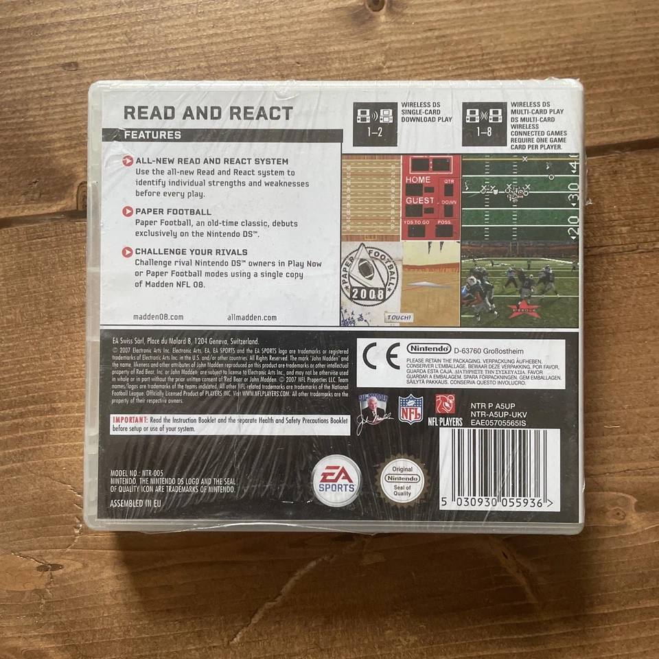 Madden NFL 08 (Nintendo DS) - Game  TEVG  - Image 2 of 2
