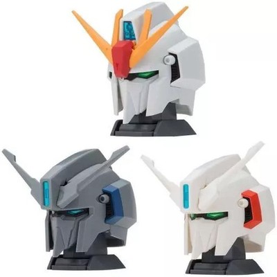 Komplettset 3 Typ Mobile Suit Z Gundam EXCEED MODEL ZETA HEAD 2 7cm