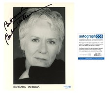 Barbara Tarbuck "General Hospital" AUTOGRAPH Signed 'Jane Jacks' 8x10 Photo ACOA