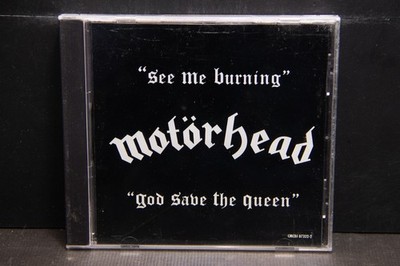 Motörhead   See Me Burning / God Save The Queen - RARE PROMO CD Single