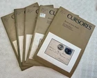 (Philately) CURSORES POSTAL HISTORY MAGAZINE year 1982 nn 7-11 (5 num)