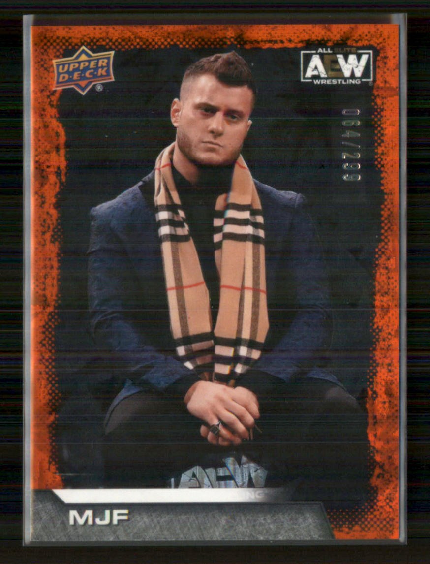 MJF 2022 Upper Deck AEW #3 Dynamite /299 14090