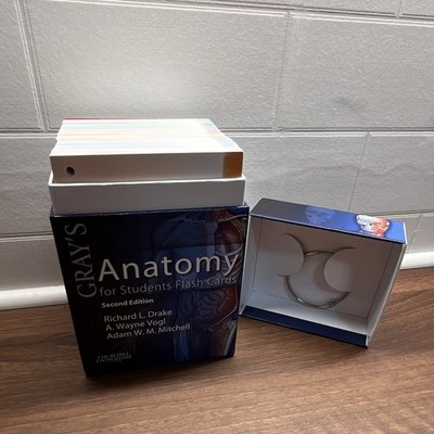 Gray's Anatomy for Students Flash Cards 2nd Ed Flashcards Drake Vogl 2007
