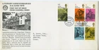 1970 LITERARY ANNIV. GREAT BRITAIN QE2 CHIGWELL OFFICIAL FDC SPECIAL PMK VGC