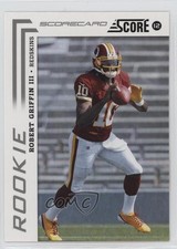 2012 Score Rookie Scorecard Robert Griffin III #368 0q3