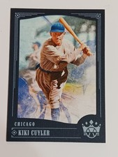 2018 Panini Diamond Kings #12 Kiki Cuyler Framed Blue