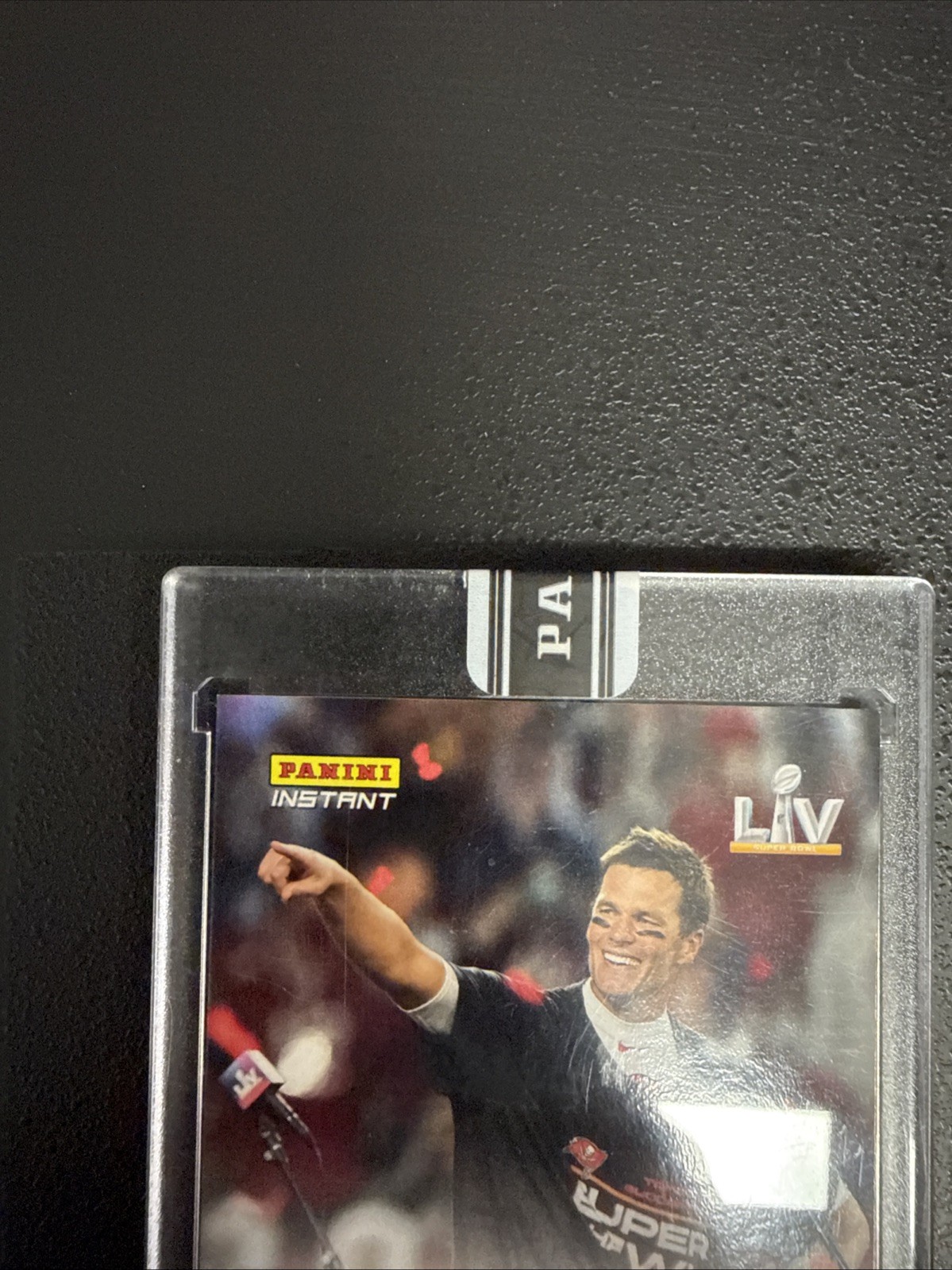 2020 NFL Panini Instant Tom Brady #266 auto Super Bowl LV MVP SP 2/10 RARE view 5