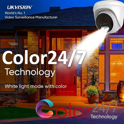 8MP 4K HIKVISION DVR CCTV Color 24/7 Security UKVISION Camera Audio Night Vision - Picture 4 of 52