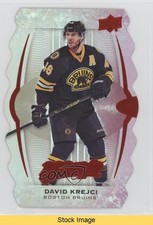 2016-17 Upper Deck MVP Level 3 Gold Colors & Contours David Krejci #59 READ 2bu