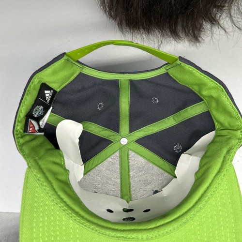 Seattle Sounders FC Adidas Hat Gray Green SnapBack - Picture 9 of 9