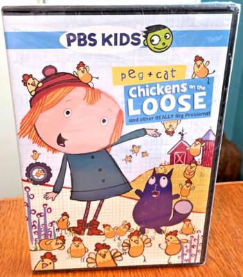Peg & Cat: Chickens on the Loose & Other Really (DVD) NEW