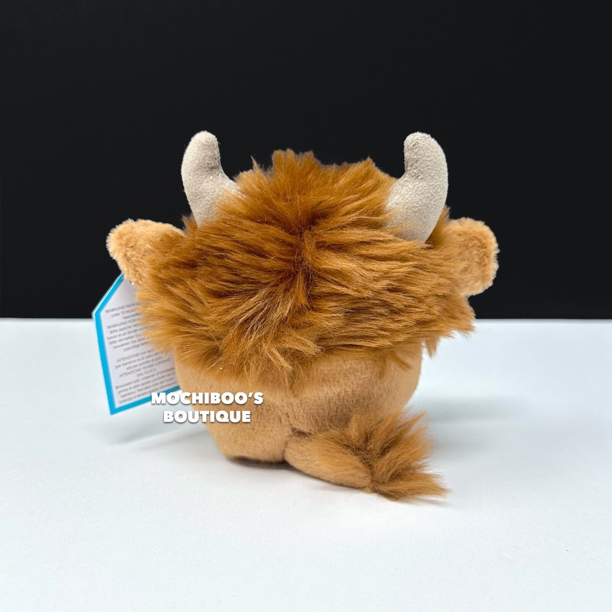Jellycat AMUSEABEAN HIGHLAND COW Soft Plush Toy NWT Cute