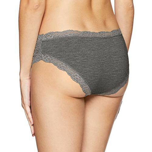 PJ Salvage Damen Modal Basics Hipster, Smoke/Spitze, X-Small - Bild 2 von 2