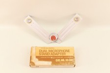 Realistic Stereo Mike Arm Dual Microphone Stand Adapter 33-331 Japan