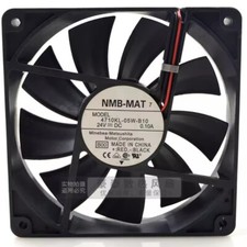 NMB -MAT 4710KL-05W-B10 12025 DC24V 0.10A 12CM 2-Wire Inverter Cooling Fan