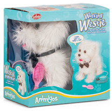 Walking Westie Yaps Like A Real Dog
