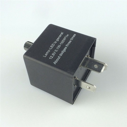3 Pin Adjustable Electronic LED Flasher Relay for Car Turn Signal Blinker Light - Picture 7 of 9