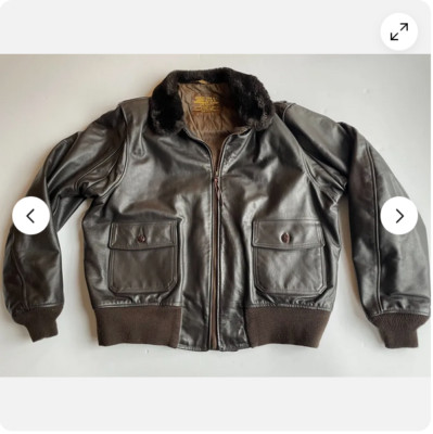 Y*u様 90s vintage leather jacket G-1 A-2t Vintage Leather Jacket Type G-1 U.S.A.A.F Army Bomber Jacket