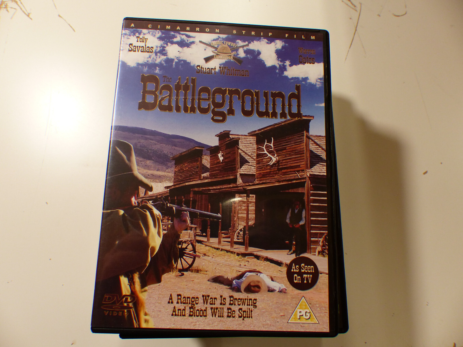 The Battleground (DVD) Warren Oates Telly Savalas Andrew Duggan Stuart Whitman