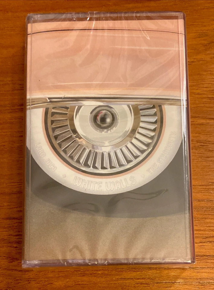 LORD JUCO & THE STANDOUTS White Walls 1/50 OG Cassette PINK TAPE Asun Eastwood - Image 4 of 4