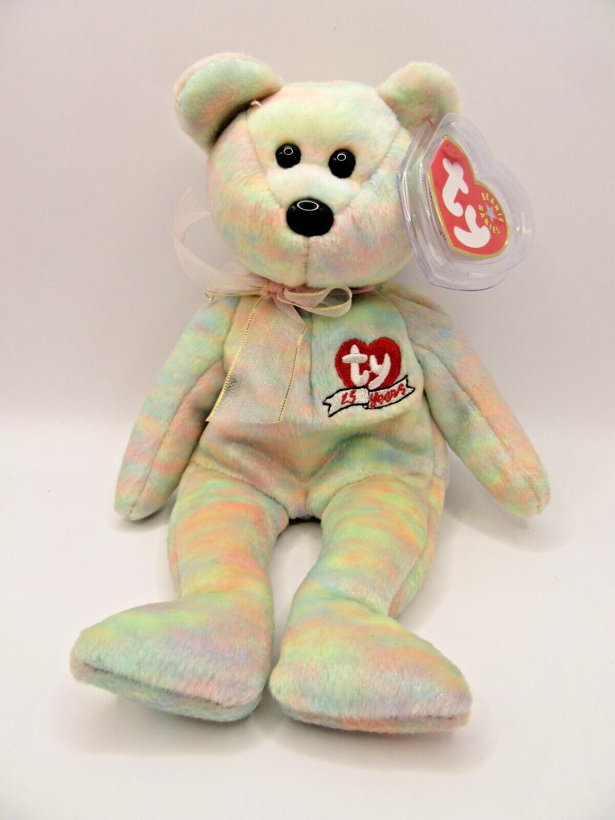 TY BEANIE BABY - CELEBRATE THE BEAR - MINT CONDITION - RETIRED WITH TAGS