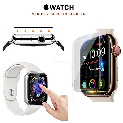 PELLICOLA VETRO TEMPERATO per Apple Watch series 4 3 2 GLASS 9H 38 40 42 44  mm | eBay