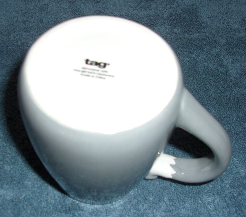 TAG CERAMIC 3D COFFEE TEA MUG CUP CAT KITTY GRAY WHITE - 第 6/6 張圖片