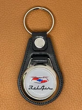 BELAIR KEYCHAIN PREMIUM BLACK LEATHER 1955 1956 1957