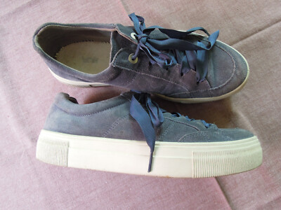 LEGERO Sneaker Plateausohlen Wildleder Blau Größe 41 ohne Innensohlen