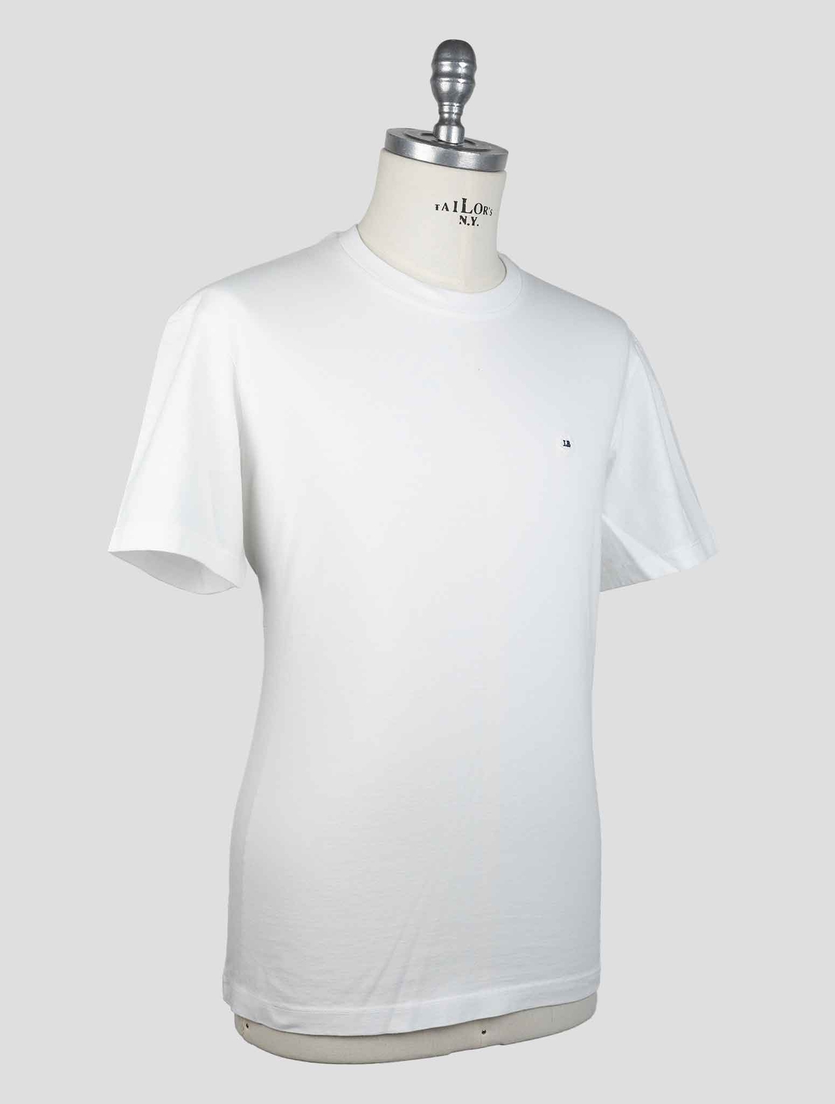 НОВАЯ БЕЛАЯ ХЛОПКОВАЯ ФУТБОЛКА LUIGI BORRELLI US 44 - EU 54 LBMZ7 33890₽