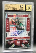 2010 Extra Edition Status Sigs Yasmani Grandal 19/50 BGS 9.5 Auto 10 Reds RC