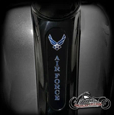 HARLEY DAVIDSON 8 INCH DASH INSERT STREET GLIDE & ROAD GLIDE - AIR FORCE