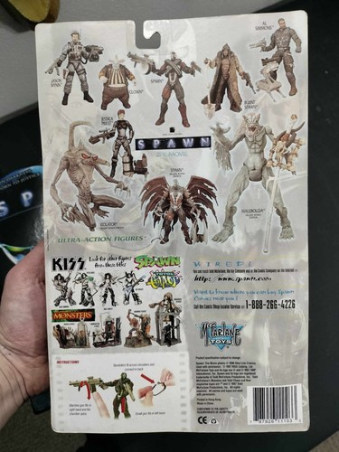 MacFarlane 1997 Spawn the Movie 5 Figures NEW: Masked & UnMasked Spiked Burnt JP - Picture 11 of 11