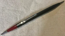 RARE Vtg Autopoint Double-Ended Mechanical Pencils-Red/Black U.S. GOVERNMENT