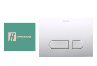 Duravit DuraSystem A1 für WC Kunstoff chrom WD5001021000 Betätigungsplatte NEU