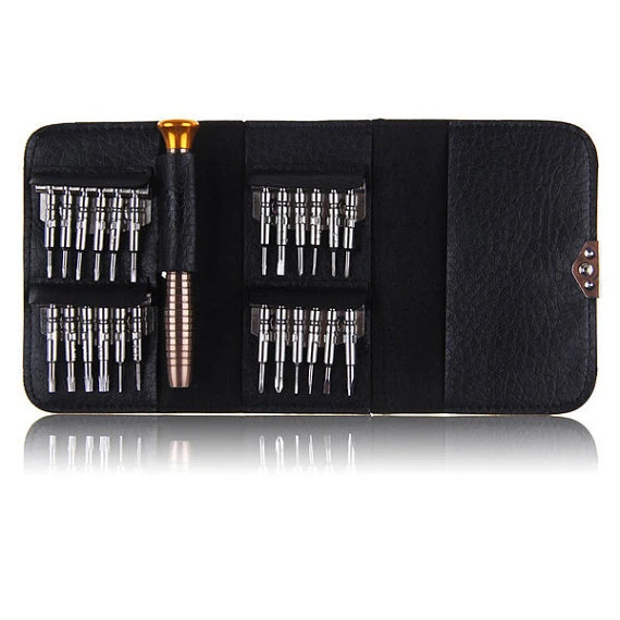 25 Pcs Repair Opening Screwdrivers Tools Set for Mobile Phones, Tablet, PDA, PC - Image 2 of 4