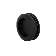 Muschelgriff Edelstahl Schwarz Einlassgriff Tür Griff Griffmuschel Griffmulde
