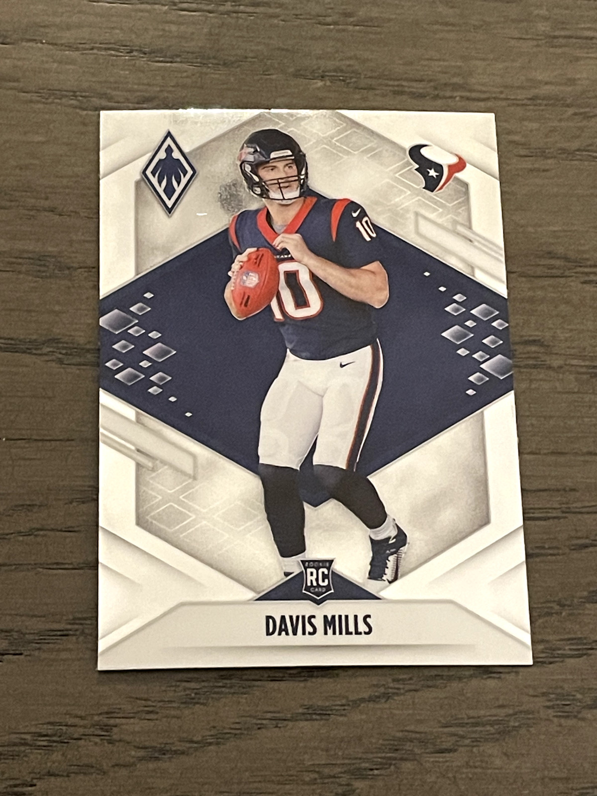 2021 Panini Phoenix Davis Mills RC #123 Houston Texans