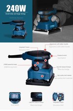 110X100mm Electric Sheet Sander 240W Plane Sanding Machine Polishing Machine