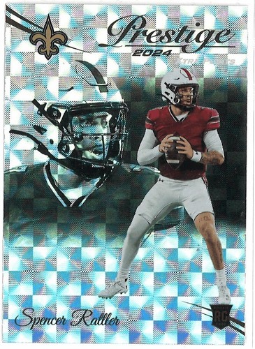 2024 Panini Prestige - Rookies Spencer Rattler #359 Xtra Points Hyper (RC)